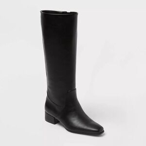 Universal Thread Rhi Knee-High Boots Black Size 8 – New With Tags